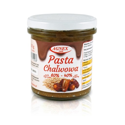 HALVA PASTE SEZAMOVÝ KRÉM 100% NATURAL 300g