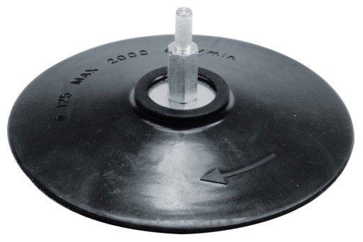 Kotúč na suchý zips 125 mm na brúsku a vŕtačku