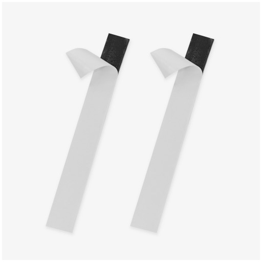 Suchý zips na čalúnené panely 2 suchý zips 2,5 x 25 cm samolepiaci suchý zips