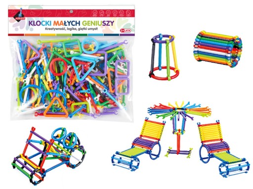 Little Geniuss Blocks Sticks 173 prvkov
