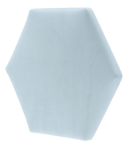 Čalúnené stenové panely 30x26, zamatové čelo