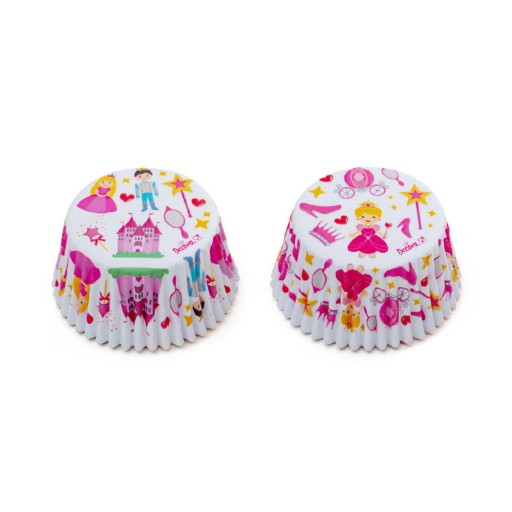 Košíčky na muffiny 50x32mm Decora Princesses 36 ks