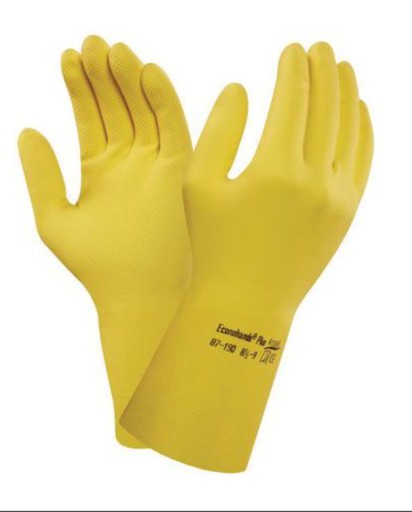 Gumené rukavice Ansell 87-190 AlphaTec, veľkosť 7 S