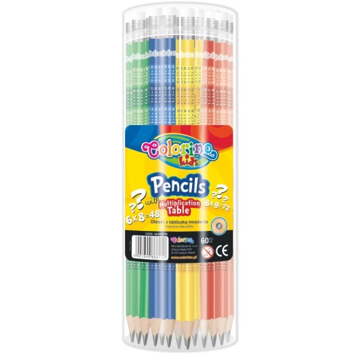 STOLNÁ ceruzka. VYNÁSOBIŤ. COLORINO