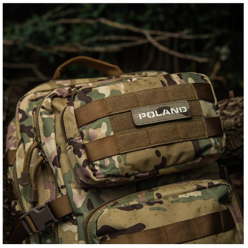 PATCH POLAND suchý zips M-Tac 25x80 Multicam FLUO