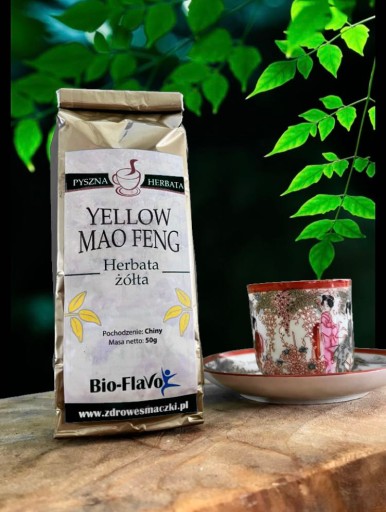 Žltý Mao Feng žltý čaj 50g Flavo