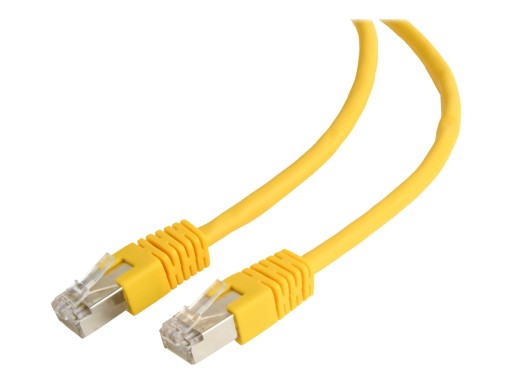 GEMBIRD prepojovací kábel RJ45 cat 6 FTP 0,25m žltý