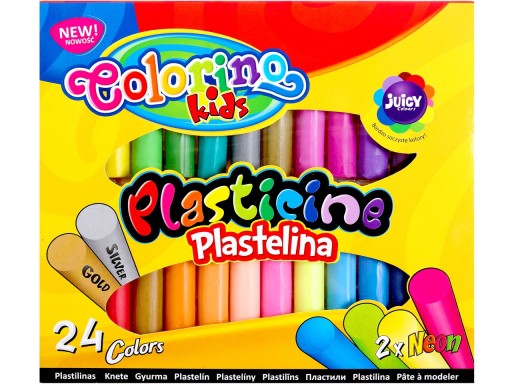 Plastelína 24col Colorini Kods PATIO