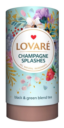 LOVARE čajová zmes Splashes of Champagne leaf 80 g.