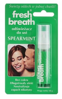 Fresh Breath mäta klasnatá osviežovač úst 10g