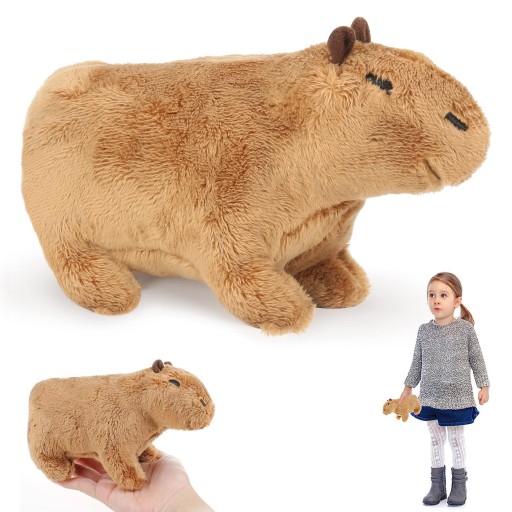 PLYŠOVÁ HRAČKA CAPYBARA MASKOT ZVIERATKA PLYŠOVÁ HRAČKA PRE DETI DARČEK
