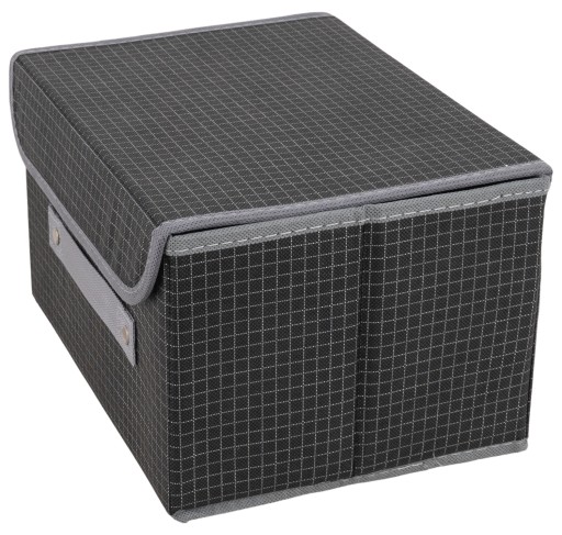 ORGANIZER BOX KONTAJNER SO SUCHÝM CESTOM NA PRÁDLO TEXTILNÁ KRABIČKA 26x20x16