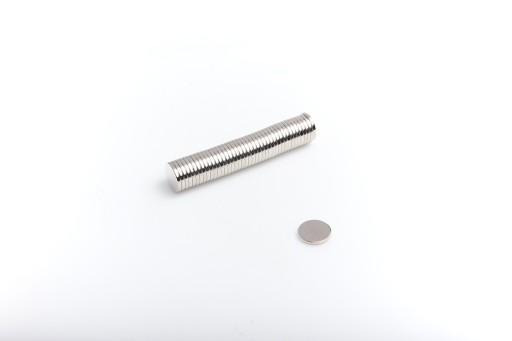 Neodymový magnet valcový MW 12x1,5 N45 10 ks