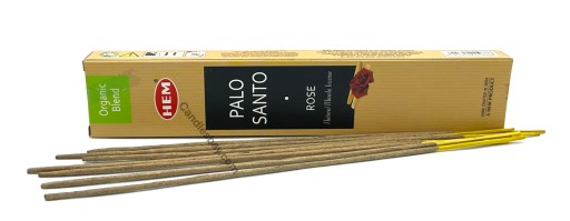 Prírodné vonné tyčinky HEM PALO SANTO ROSE ROSE