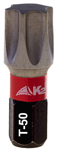 Nárazový hrot bitu pre skrutkovač K2 Impact TX50 TORX T-50 S2 25mm