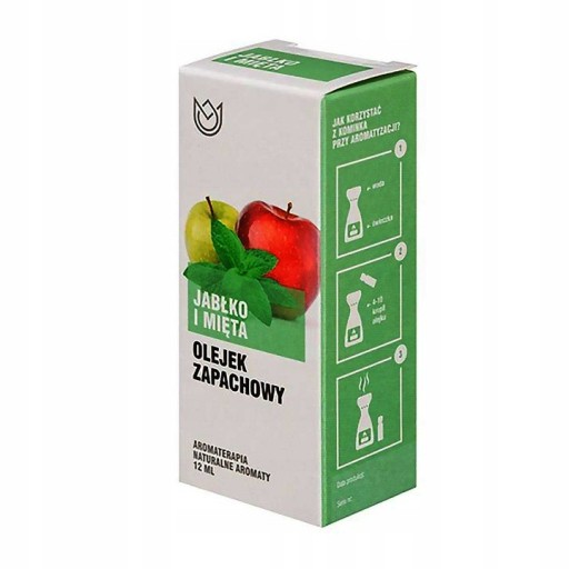 Vonný olej 12ml SAUNOVÝ KÚPEĽ JABLKO A MÄTA