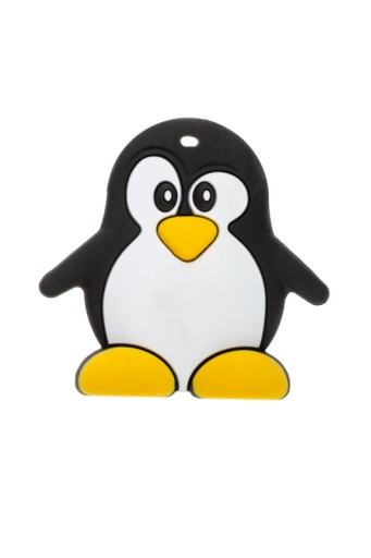 Silikónové hryzátko Bocioland Penguin