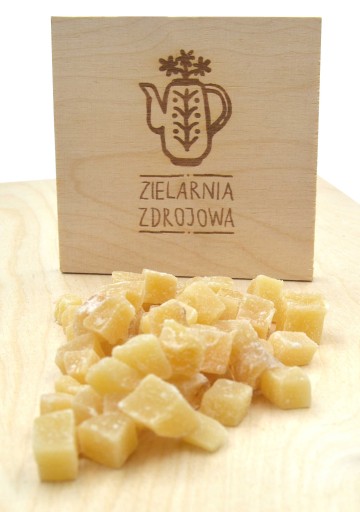 KANDIDOVANÝ ZÁZVOR, ČERSTVÝ SUŠENÝ KOCK 200g