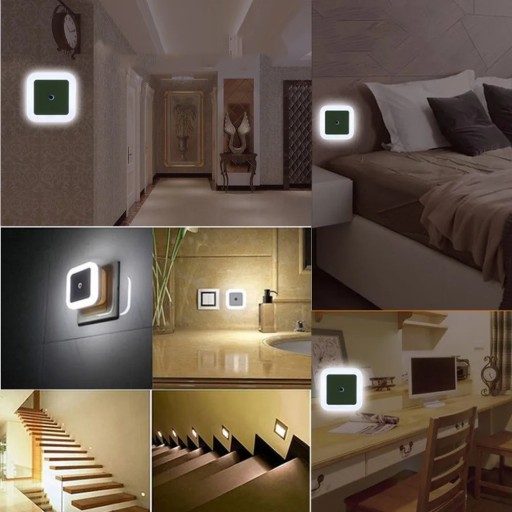 LED nočná lampa pre kontakt DUSK SENSOR
