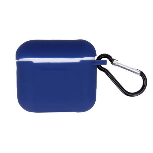 Puzdro na Airpods 3, námornícka modrá, s háčikom