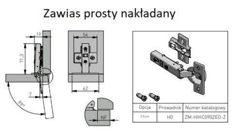 Jednoduchý nábytkový záves GTV od euro