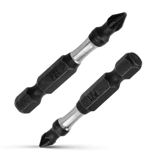 Nárazový bit PZ1 Nárazový bit 50mm | Nárazový bit pre skrutkovač 2 ks.