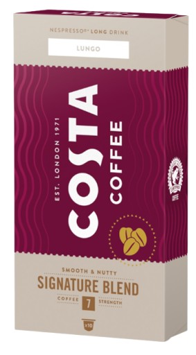 Káva COSTA SIGNATURE BLEND LUNGO 10 kapsúl | 57G