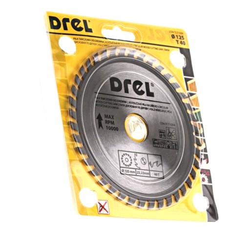 PÍLOVÝ DISK NA DREVO WIDIA 125x22,23x40T