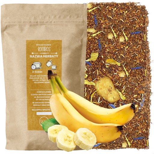 Rooibos čaj EXOTICKÝ SEN 50g banán nechtík nevädzový