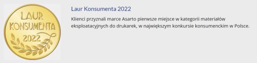 Atrament Asarto pre Canon 525BK 4529B001 čierny