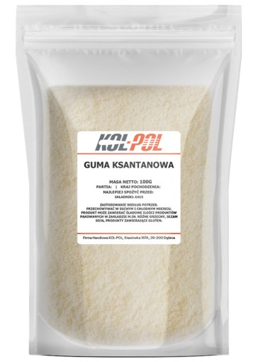 XANTÁNOVÁ GUMA 100g Prírodné silné zahusťovadlo
