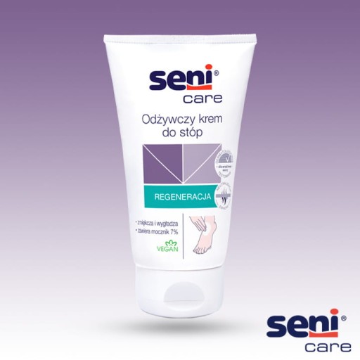 Seni Care výživný krém na nohy s ureou 100ml
