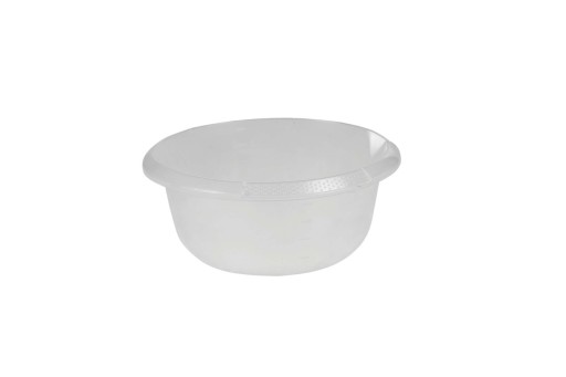 Okrúhla misa s výlevkou 24cm 2,5l BJORK transparentná KEEEPER