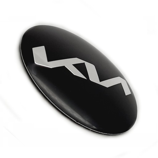 NÁLEPKA ZNAKU LOGO NÁLEPKA KIA 60 mm ČIERNA N