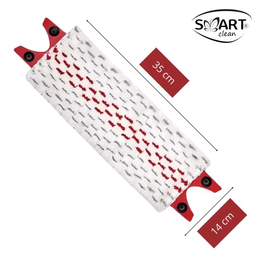 SMART clean vložka Kryt sa hodí na mop UltraMax TurboBox z mikrovlákna 35x14