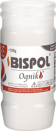Parafínová vložka do sviečok Ognik WP2N 11cm