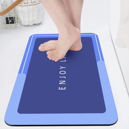 KÚPEĽŇOVÁ PODLOŽKA RÝCHLOSCHNÚCE ABSORPČNÝ PROTIŠMYKOVÝ koberček do kúpeľne