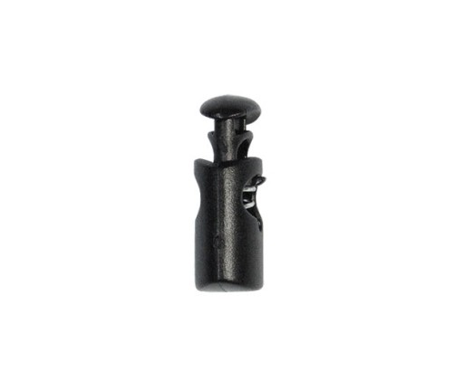 Zátka, svorka, sťahovák šnúry/gumy - jednoduchý, 5 mm, sada 2 ks