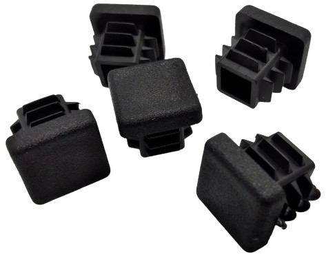 Profilová krytka 15x15 BLACK strešný stĺpik