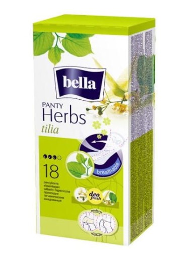 Vložky Bella Herbs s lipovým kvetom 18 ks.