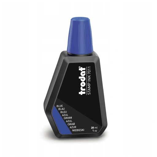 Razítko/pečiatkový atrament 28ml TRODAT 7011 modrý.