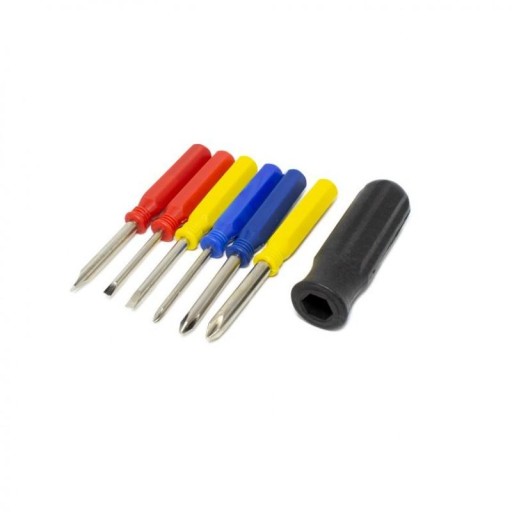 Sada mini skrutkovačov, skrutkovačov, 7 ks, Cr-V oceľ, WMC TOOLS