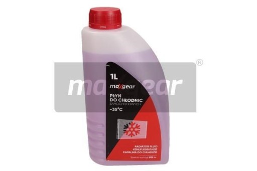 MAXGEAR KVAPALINA RADIÁTOROV 1L -35°C (fialová) G12++ S PRÍSADAMI BASF