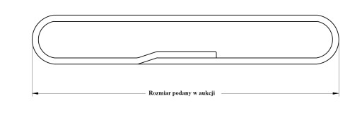 Záves na opasok Bez konca A2 Jednorazový 2t 1m