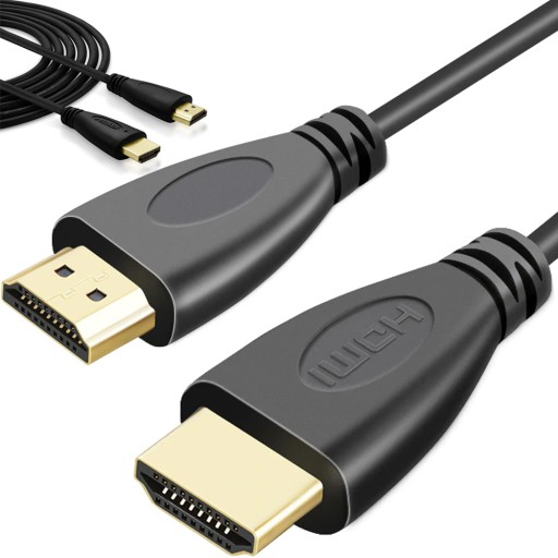 HDMI KÁBEL FULL HD UHD 4K 3D VYSOKORYCHLÝ KÁBEL 3M