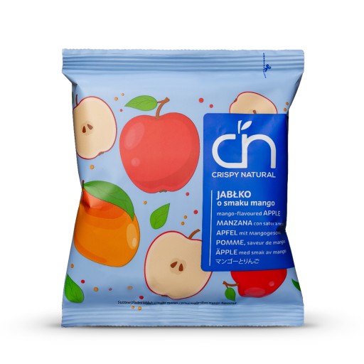 Jablko s mangovou šťavou CRISPY NATURAL 18g