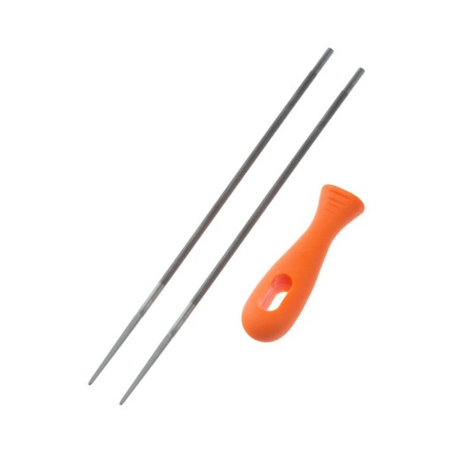 SADA -2X KRUHOVÝ PILNÍK Ø 4,5 mm + rukoväť 3543)