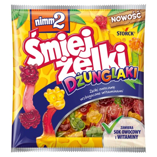 SMIEJ CUKROVINKY, ŽELÉ NIMM2 90G JUNGLAKI