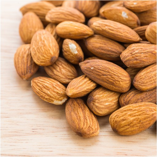 PRÍRODNÉ CELÉ MANDLE 250g HiFOOD CALIFORNIA