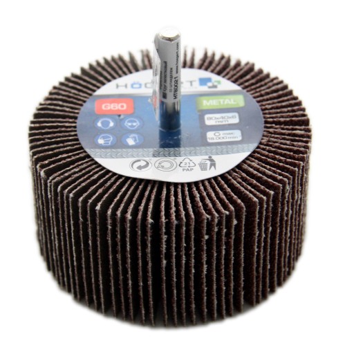 Brúsny kotúč namontovaný lamelový 80x40x6 G60 Hogert